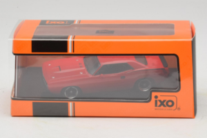 Plymouth Barracuda Raudonas IXO 1:43 CLC592N Metalas - nuotrauka 4 iš 4