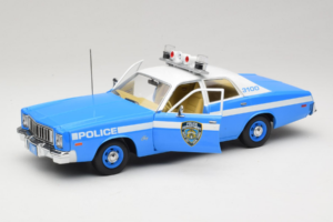 Plymouth Fury Police Pursuit New York Police Department GreenLight 1:18 19043 Metalas - nuotrauka 2 iš 8