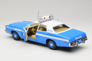 Plymouth Fury Police Pursuit New York Police Department GreenLight 1:18 19043 Metalas - nuotrauka 5 iš 8