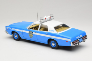 Plymouth Fury Police Pursuit New York Police Department GreenLight 1:18 19043 Metalas - nuotrauka 7 iš 8