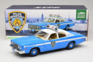 Plymouth Fury Police Pursuit New York Police Department GreenLight 1:18 19043 Metalas - nuotrauka 8 iš 8