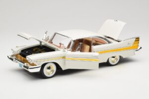 Plymouth Fury Baltas Anson 1:18 30398 Metalas - nuotrauka 2 iš 8