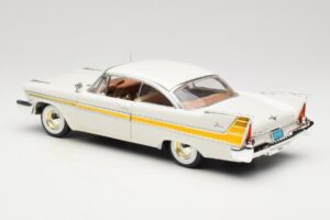 Plymouth Fury Baltas Anson 1:18 30398 Metalas - nuotrauka 7 iš 8