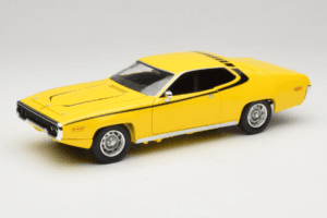 Plymouth Satellite Daisy Dukes of Hazzard Auto World 1:18 AWSS105/06 Metalas
