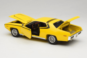 Plymouth Satellite Daisy Dukes of Hazzard Auto World 1:18 AWSS105/06 Metalas - nuotrauka 5 iš 8