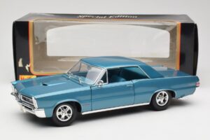 Pontiac GTO Hurst Edition Mėlynas Maisto 1:18 531885 Metalas - nuotrauka 8 iš 8