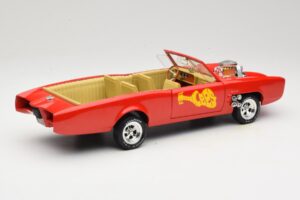 Pontiac GTO Monkeemobile Raudonas ERTL 1:18 33150 Metalas - nuotrauka 3 iš 8
