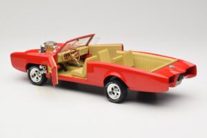 Pontiac GTO Monkeemobile Raudonas ERTL 1:18 33150 Metalas - nuotrauka 5 iš 8