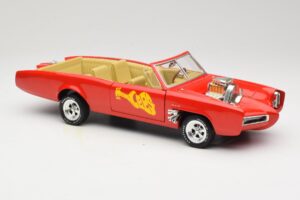 Pontiac GTO Monkeemobile Raudonas ERTL 1:18 33150 Metalas - nuotrauka 6 iš 8