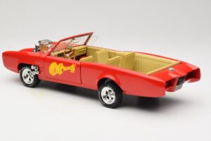 Pontiac GTO Monkeemobile Raudonas ERTL 1:18 33150 Metalas - nuotrauka 7 iš 8