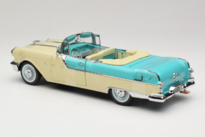 Pontiac Star Chief I Love Lucy Nautilus Blue Baltas Sun Star 1:18 5057 Metalas - nuotrauka 6 iš 7