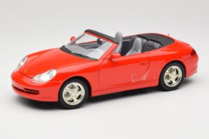 Porsche 911 996 Kabrioletas Raudonas Mira 1:18 6930 Metalas