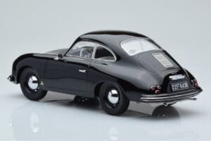 Porsche 356 Juodas Norev 1:18 187451 Metalas - nuotrauka 5 iš 6