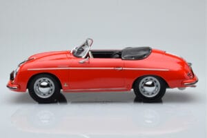 Porsche 356 Speedster Raudonas Norev 1:18 187461 Metalas - nuotrauka 3 iš 6