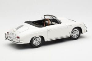 Porsche 356A Speedster Baltas AUTOart 1:18 77862 Metalas - nuotrauka 3 iš 8
