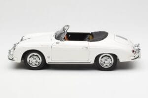 Porsche 356A Speedster Baltas AUTOart 1:18 77862 Metalas - nuotrauka 4 iš 8