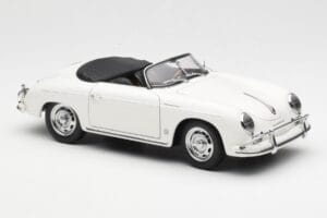 Porsche 356A Speedster Baltas AUTOart 1:18 77862 Metalas - nuotrauka 6 iš 8