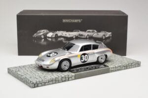 Porsche 356B 1600 GS Carrera GTL #30 B. Pon / C. Godin de Beaufort 24 Hours of Le Mans 1962 Minichamps 1:18 107626830 Metalas - nuotrauka 6 iš 6