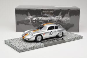 Porsche 356B 1600 GS Carrera GTL Abarth #23 G. Koch GP Solitude 1962 Minichamps 1:18 107626823 Derva - nuotrauka 6 iš 6