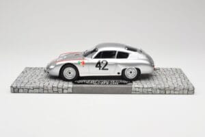 Porsche 356B 1600 GS Carrera GTL Abarth #42 H. Herrmann / H. Linge Targa Florio 1962 Minichamps 1:18 107626842 Derva - nuotrauka 3 iš 6