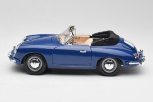 Porsche 356B Kabrioletas Mėlynas Bburago 1:18 3051 Metalas - nuotrauka 4 iš 8
