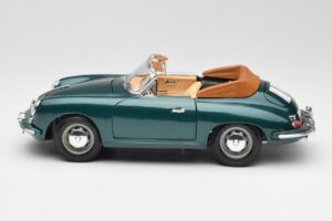 Porsche 356B Kabrioletas Žalias Bburago 1:18 3051-M1 Metalas - nuotrauka 4 iš 8