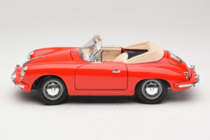 Porsche 356B Kabrioletas Raudonas Tchibo 1:18 45703 Metalas - nuotrauka 4 iš 8