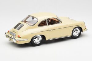Porsche 356B Carrera 2 Dramblio Kaulas GT Spirit 1:18 GT010ZM Derva - nuotrauka 2 iš 6