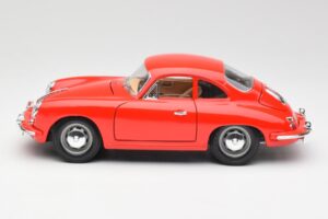 Porsche 356B Raudonas Bburago 1:18 3021 Metalas - nuotrauka 4 iš 8