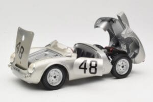 Porsche 550A Spyder #48 Sports Prototype 1955 Maisto 1:18 50341 Metalas - nuotrauka 2 iš 8