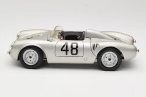 Porsche 550A Spyder #48 Sports Prototype 1955 Maisto 1:18 50341 Metalas - nuotrauka 4 iš 8
