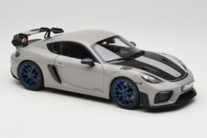 Porsche 718 Cayman 982 GT4 RS Weissach Package Chalk Norev 1:18 187253 Metalas - nuotrauka 6 iš 8