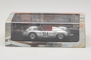 Porsche 718 RS 60 #184 J. Bonnier / H. Herrmann Winner Targa Florio 1960 Spark 1:43 43TF60 Derva - nuotrauka 4 iš 4
