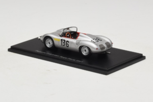 Porsche 718 RS 61 #136 S. Moss / G. Hill Porsche KG Targa Florio 1961 Spark 1:43 S4149 Derva - nuotrauka 3 iš 4