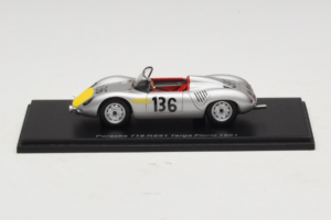 Porsche 718 RS 61 #136 S. Moss / G. Hill Porsche KG Targa Florio 1961 Spark 1:43 S4149 Derva
