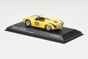 Porsche 718 RS61 #60 D. Wester Road America 500 Miles 1963 Minichamps 1:43 430636560 Metalas - nuotrauka 3 iš 4