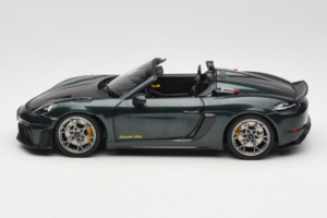Porsche 718 Spyder RS Weissach Pack Forest Green Norev 1:18 187272 Metalas - nuotrauka 4 iš 8