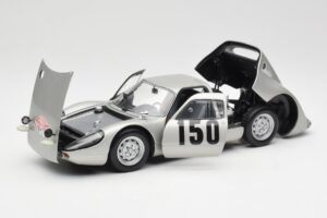 Porsche 904 GTS #150 E. Bohringer / R. Wutherich Rally Monte Carlo Class Winners 1965 Minichamps 1:18 180656750-O Metalas - nuotrauka 2 iš 8