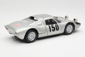 Porsche 904 GTS #150 E. Bohringer / R. Wutherich Rally Monte Carlo Class Winners 1965 Minichamps 1:18 180656750-O Metalas - nuotrauka 3 iš 8