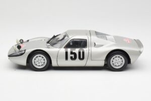 Porsche 904 GTS #150 E. Bohringer / R. Wutherich Rally Monte Carlo Class Winners 1965 Minichamps 1:18 180656750-O Metalas - nuotrauka 4 iš 8