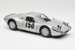 Porsche 904 GTS #150 E. Bohringer / R. Wutherich Rally Monte Carlo Class Winners 1965 Minichamps 1:18 180656750-O Metalas - nuotrauka 6 iš 8
