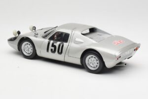 Porsche 904 GTS #150 E. Bohringer / R. Wutherich Rally Monte Carlo Class Winners 1965 Minichamps 1:18 180656750-O Metalas - nuotrauka 7 iš 8