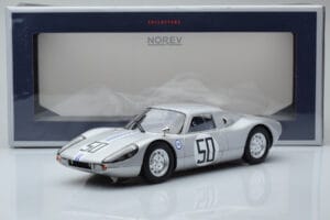 Porsche 904 GTS #50 C. Cassel American Challenge Cup 1964 Norev 1:18 187442 Metalas - nuotrauka 6 iš 6