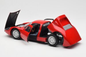 Porsche 904 GTS Raudonas Minichamps 1:18 180067720 Metalas - nuotrauka 5 iš 7