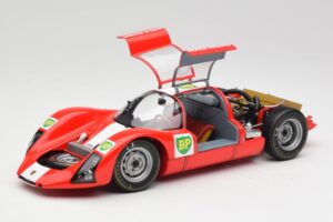 Porsche 906E BP World Record Runs Monza 1967 Minichamps 1:18 100676100 Metalas - nuotrauka 2 iš 8