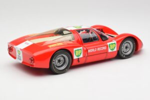 Porsche 906E BP World Record Runs Monza 1967 Minichamps 1:18 100676100 Metalas - nuotrauka 3 iš 8