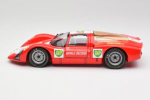 Porsche 906E BP World Record Runs Monza 1967 Minichamps 1:18 100676100 Metalas - nuotrauka 4 iš 8