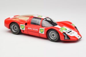 Porsche 906E BP World Record Runs Monza 1967 Minichamps 1:18 100676100 Metalas - nuotrauka 6 iš 8