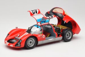 Porsche 906K #49 R. Vogele / J. Siffert 12 Hours of Sebring 1966 Minichamps 1:18 100666149 Metalas - nuotrauka 2 iš 8