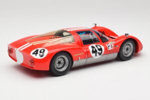 Porsche 906K #49 R. Vogele / J. Siffert 12 Hours of Sebring 1966 Minichamps 1:18 100666149 Metalas - nuotrauka 3 iš 8